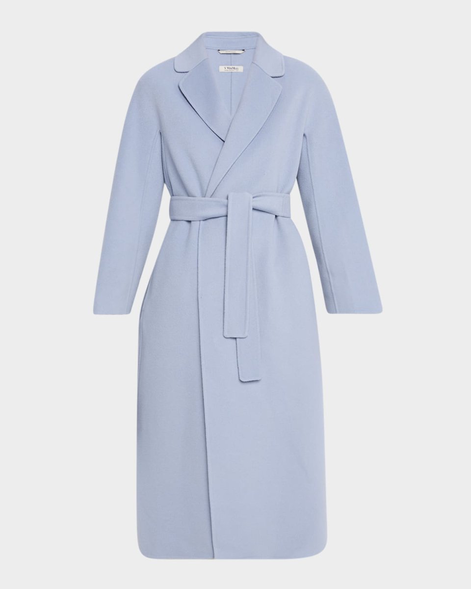 Esturia Wool Belted Wrap Coat